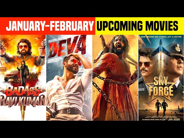 January To February: Top 10 Upcoming Indian Movies You Can't Miss! 🚨🍿