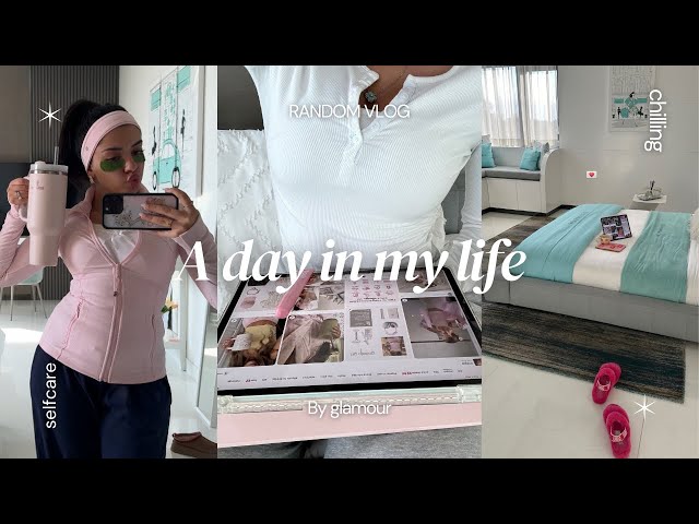 A DAY IN MY LIFE🩰🎀 *random* hair mask, selfcare, Pinterest, food, etc..