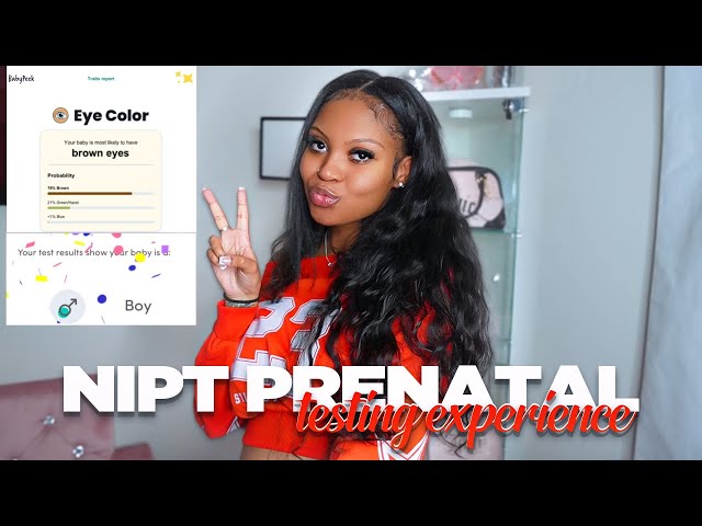 MY NIPT PRENATAL TESTING EXPERIENCE + FINDING OUT MY BABY’S TRAITS WITH BABYPEEK 👀