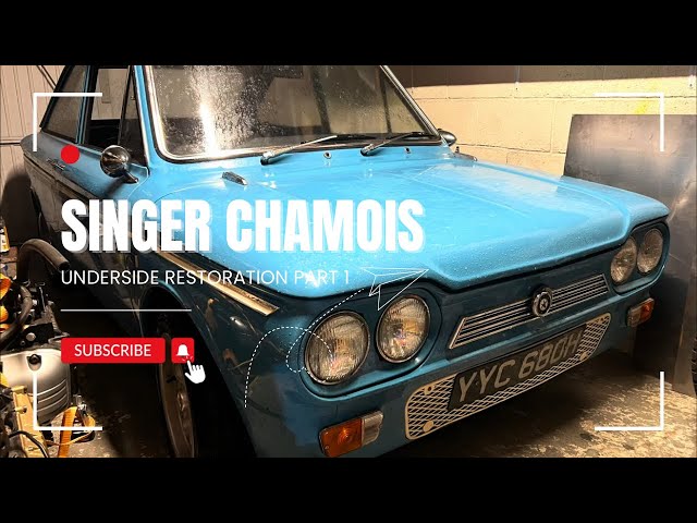 Hillman Imp - Singer Chamois Coupe Twin Headlight - Underside restoration. Part 1.