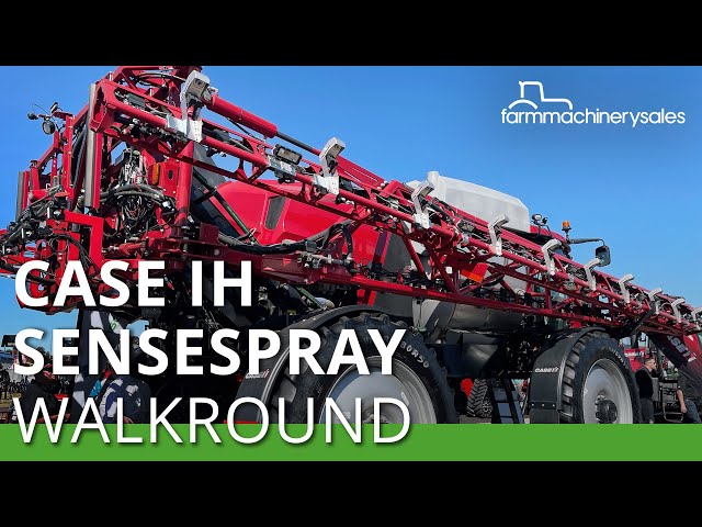 Case IH releases SenseSpray for Patriot 50 sprayers – AgQuip 2023