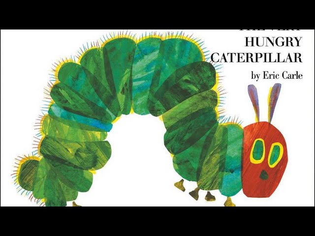 The Very Hungry Caterpillar Book - Eric Carle Read Aloud Book - Animated Read Along