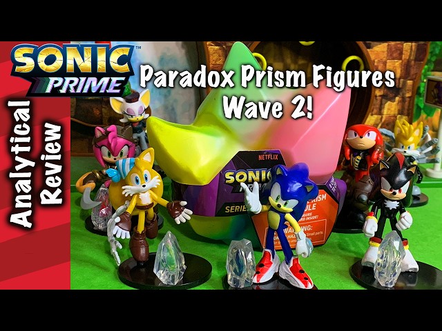 Paradox Prism Wave 2! Sonic Prime Mystery Figures