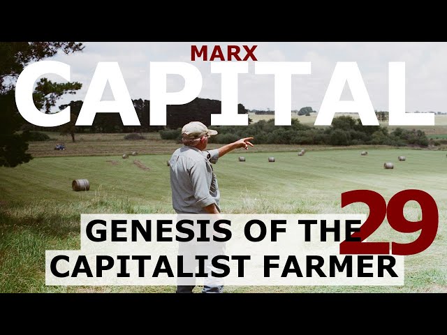 Understanding Marx's Capital Volume 1 Chapter 29 - Genesis Of The Capitalist Farmer