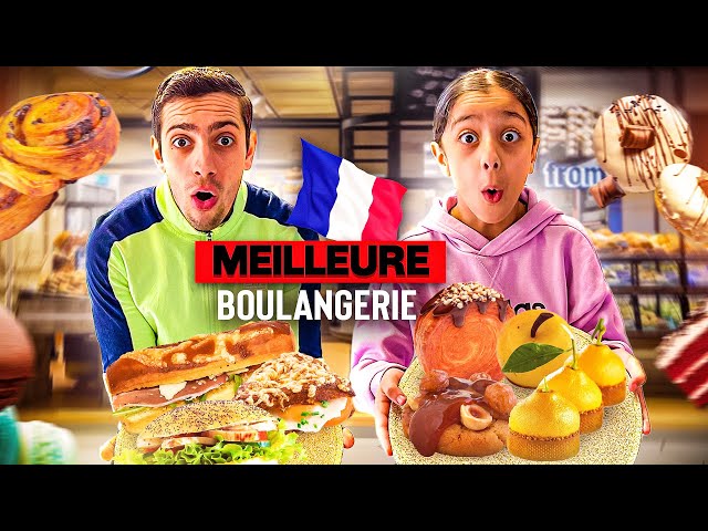 ON TEST LA MEILLEURE BOULANGERIE DE FRANCE 🥳 ( C'est VRAIMENT INCROYABLE)