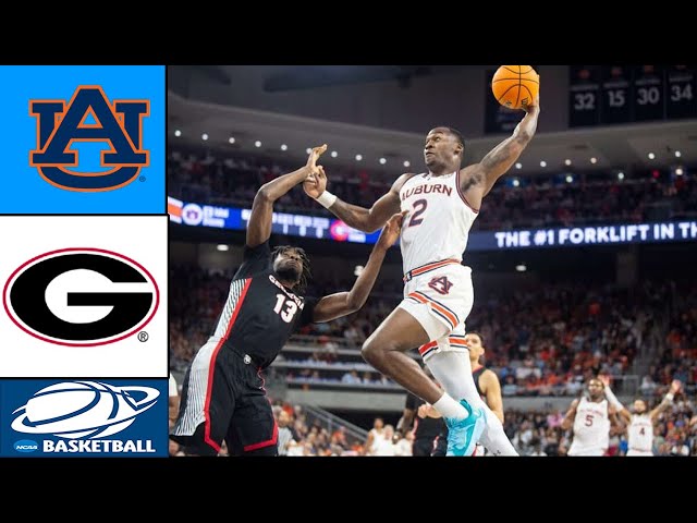 Auburn vs Georgia Full Game Highlights Jan 18,2025 | College basketball 2025 | NCAA 2025