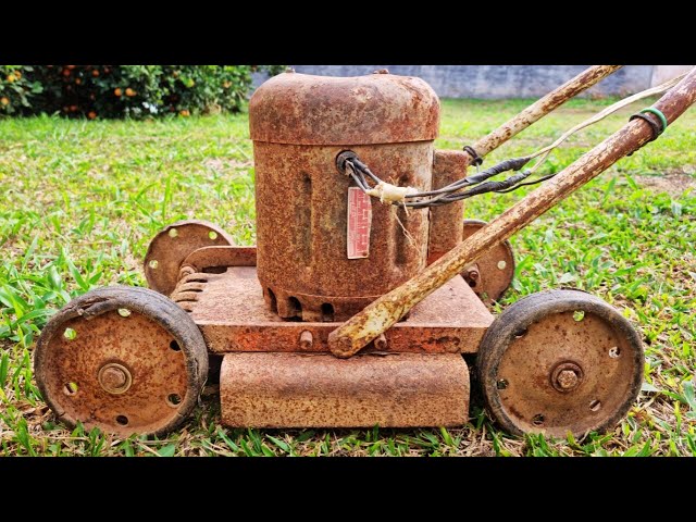 I Restored an Old Rusty Lawn Mower