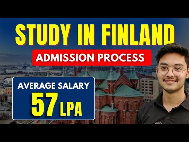 Top Finland University to Study Abroad 🇫🇮 | 12th PASS Admission