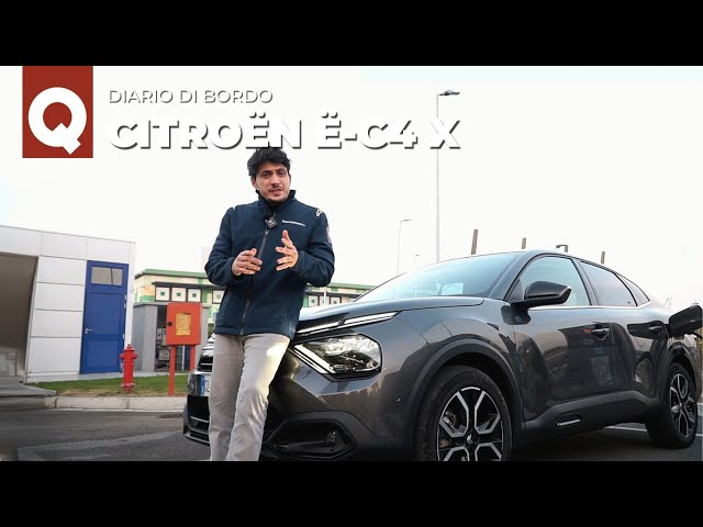 Citroën ë-C4 X: come si comporta nel traffico? | Diario di bordo