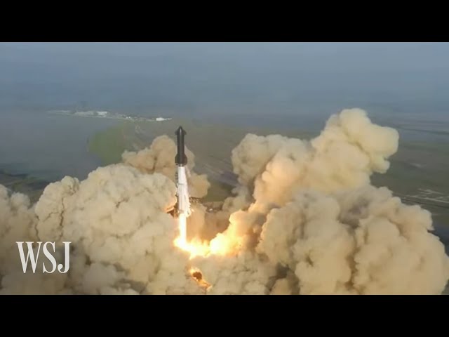 Starship Explosion Video: Watch Elon Musk's Rocket Explode After Launch | WSJ