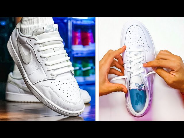 How To Lace Air Jordan 1 Low OG (5 EASY WAYS Tutorial)