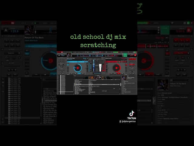 How To Scratch On Virtual Dj | Dj Scratching Tips By Dj Don Genius #djscratch #oldies #oldschoolbeat