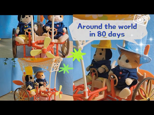 Inspired by Around the world in 80 days / Stop motion