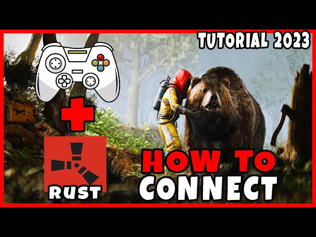 How to connect the controller/pad/joystick on RUST without problems!! - TUTORIAL 2023 #tech #viral