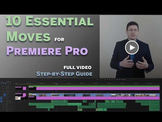 Adobe Premiere Pro & the Scholarly Concept Video (Step-by-Step Video Guide)