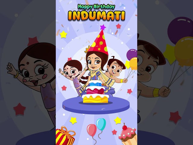 Happy Birthday Indumati #chhotabheem #birthday #celebration