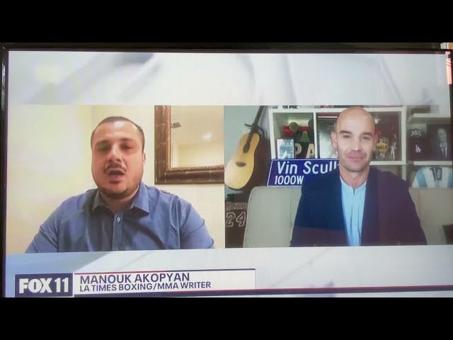 FOX 11 TV APPEARANCE DISCUSSING CANELO ALVAREZ AND MANNY PACQUIAO'S NEXT FIGHT