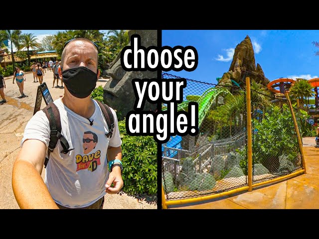 May 2021 Volcano Bay 360 VR choose your own angle!