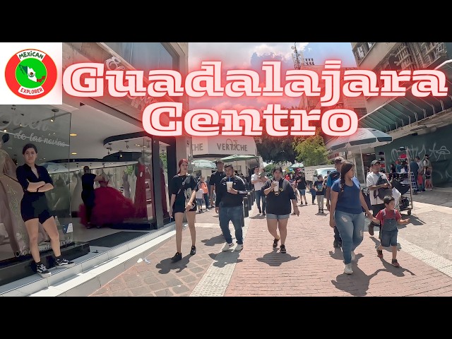 Guadalajara Centro 4K Walking Tour