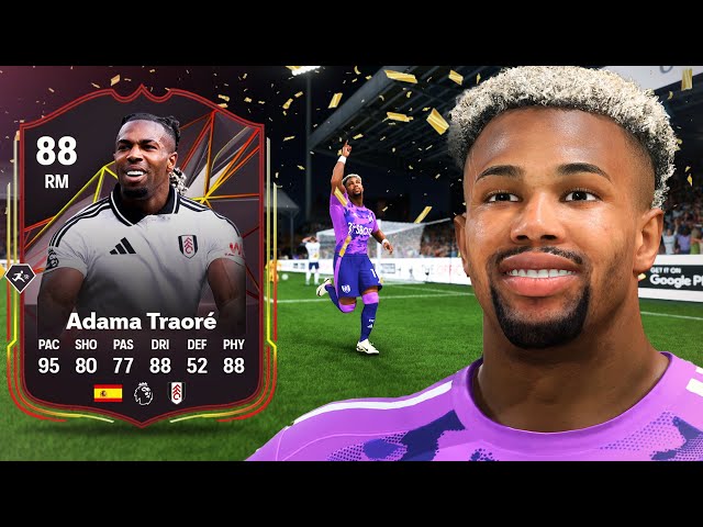 88 Adama Traore is the MOST BROKEN card in FC 25..