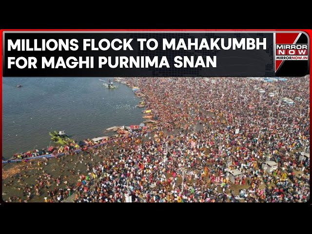 Mahakumbh 2025: Maghi Purnima Bath Draws Thousands; UP Govt: 45 Cr Pilgrims To Take Dip | Top News