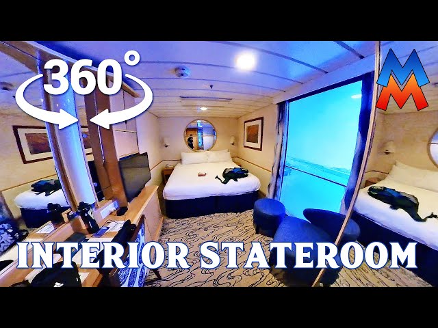 360 VR Tour of Our Interior Staterooms on the Royal Caribbean Voyager