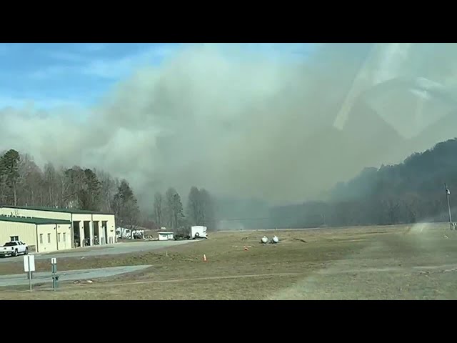 Wildfire in McDowell County leads to evacuations: What we know