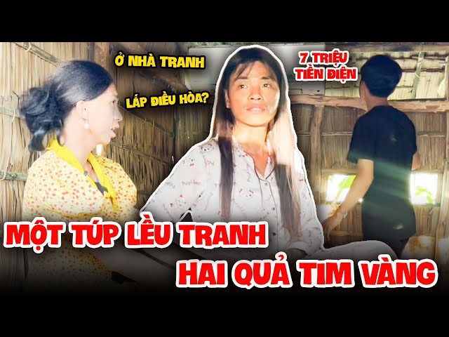 Vợ Chồng Thúy Liễu Xin Kéo Điện Nhờ, Sử Dụng Điều Hòa Trong Túp Lều Tranh | Tủn Cùi Bắp