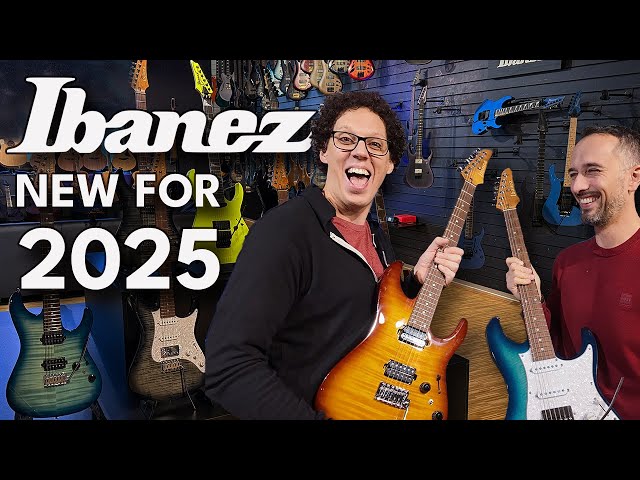 THEY DID IT! - All the NEW Ibanez 2025 Guitars