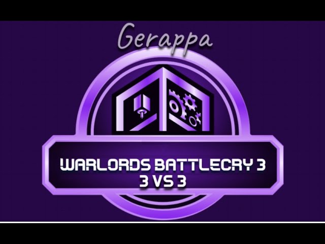 Warlords Battlecry 3 - 3 vs 3 - Shering, Dreamer, Gerappa vs Artur, Edvin, Sharkens