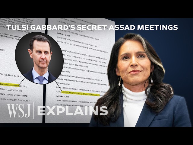 Trump’s Intelligence Pick Tulsi Gabbard Secretly Met Assad: What We Know | WSJ