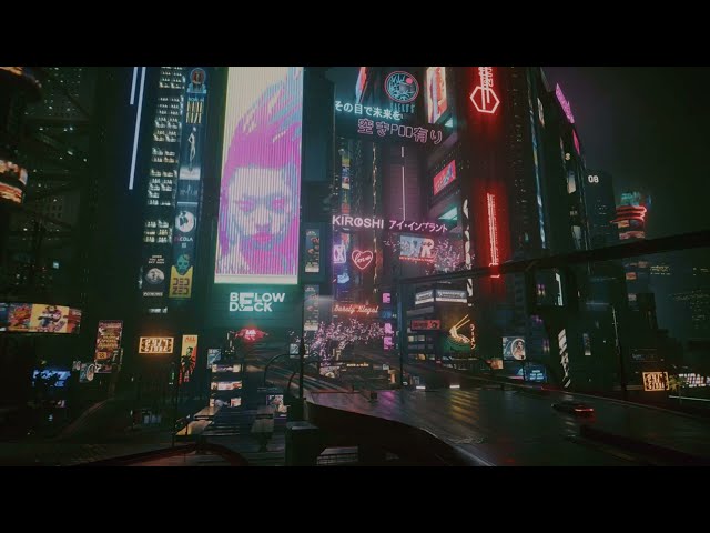 Cyberpunk 2077 Japantown West ambience