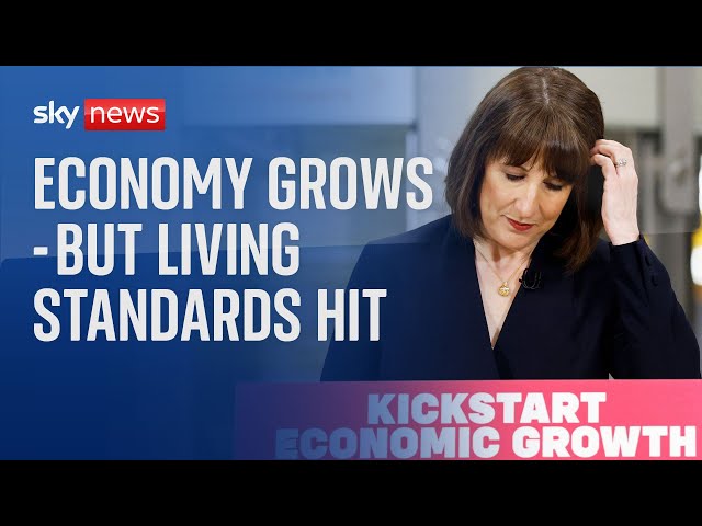 Economy shows surprise growth - but living standards hit