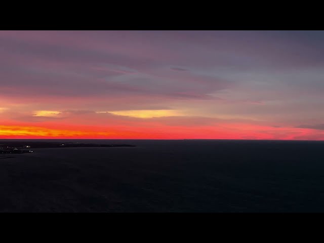 A Mesmerizing Sunrise: From Fiery Red to Serene Blue #5