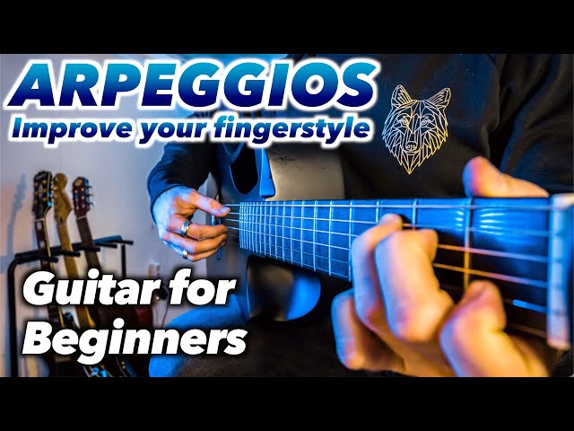 Guitar For Beginners | Arpeggios (improve your FINGERSTYLE!)