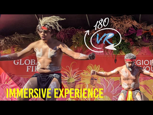 Nunukul Yuggera Aboriginal Dance Company in VIRTUAL REALITY