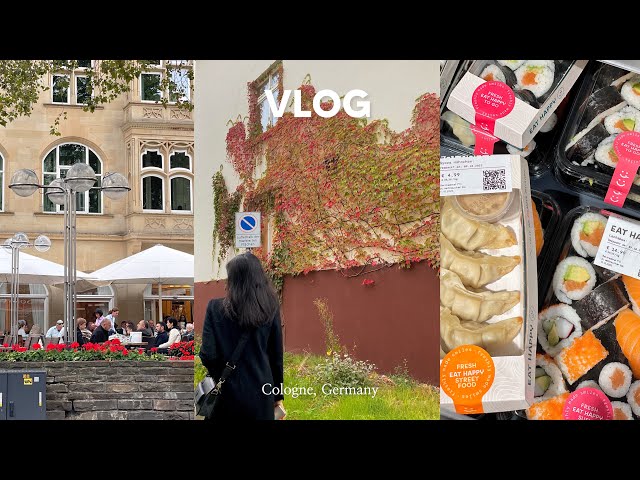 europe vlog 🇩🇪 in cologne, germany ⋆ chocolate factory, anuga, the cathedral, shopping streets