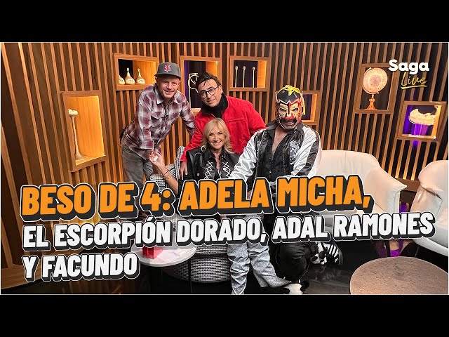 ¡SE CALENTÓ LA ENTREVISTA! El Escorpión Dorado, Adal Ramones y Facundo SIN CENSURA | Saga Live