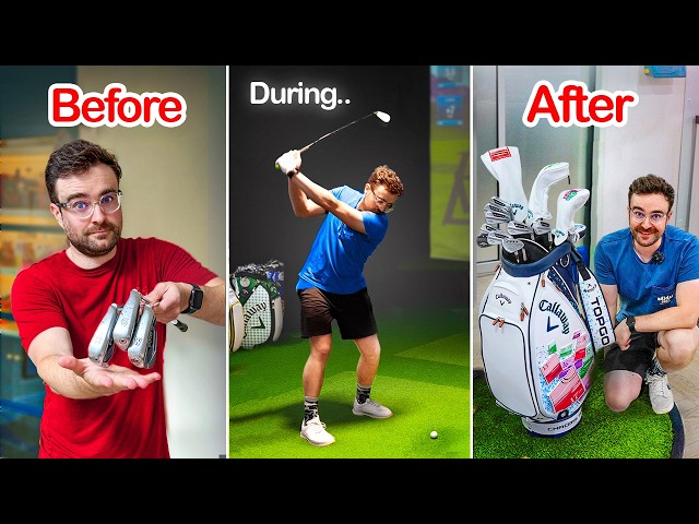 Amateur golfer gets a PGA Tour calibre fitting