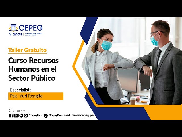 Recursos Humanos en el Sector Público S01 | CEPEG