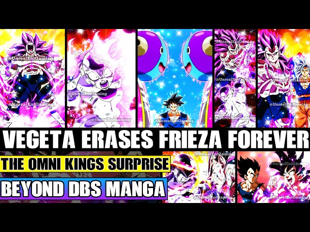 Beyond Dragon Ball Super Mastered Ultra Ego Vegeta Erases Frieza! The Omni Kings Surprise On Earth!