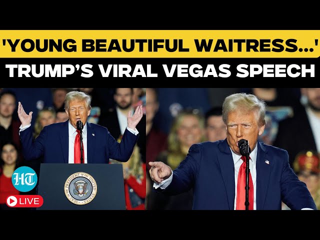 Trump On Taxes LIVE | Donald Trump Repeats Pledge to End Taxes on Tips | Las Vegas | Trump Speech