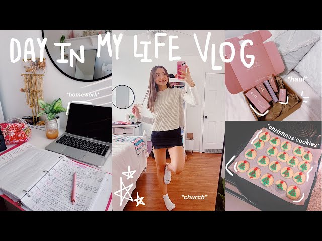 productive day in my life vlog *realistic*  *vlogmas*