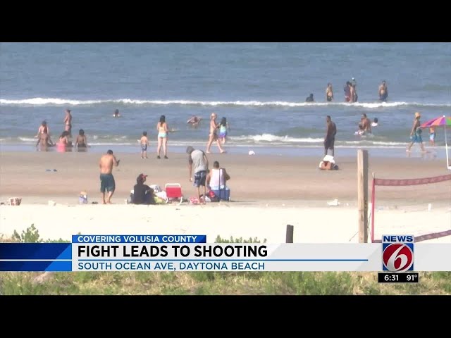 Fight leads to shooting in Daytona Beach