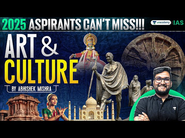 Complete Art & Culture Annual Current Affairs in One SHOT | UPSC Prelims 2025 | Abhishek Mishra