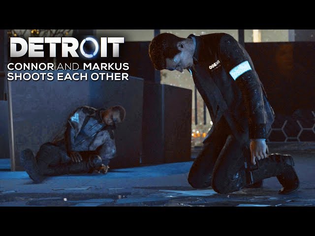 Connor and Markus (North) Shoots Each Other at the Same Time (0% PICK ENDING) - DETROIT BECOME HUMAN