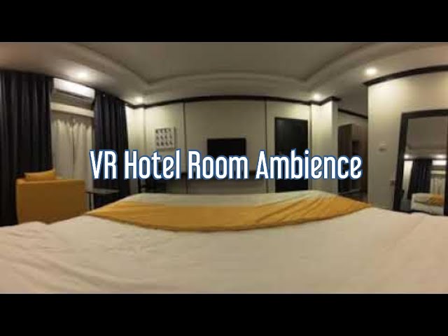 VR escape into another bedroom - 360° Hotel Doubleroom Ambience