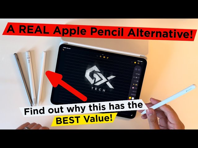 The ONLY Apple Pencil Pro Alternative that Actually Makes sense! (And it’s a lot CHEAPER)