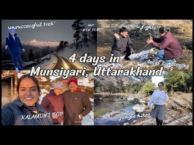 MOST BEAUTIFUL Hills Of Uttarakhand | 4 Days In Munsiyari With Family | Khaliya Top | Soni Mishra