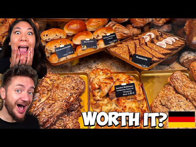 CHEAP vs EXPENSIVE GERMAN BAKERY - (Which one is Worth it?!)